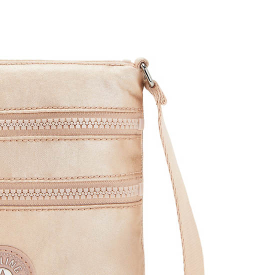 Kipling Alvar Extra Small Metallic Mini Táska Arany | HU 1308HA